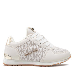 

Снікерcи MICHAEL KORS KIDS Allie Jogger MK100540C Vanilla/Gold, Бежевий