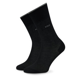Boss Calcetines altos para hombre Boss George 50491170 Black 001