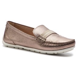 Clarks Mokasíny Clarks Dameo Vine 261406034 Gold Metallic