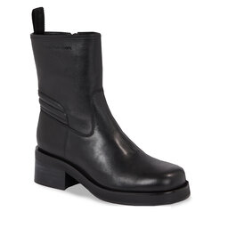 Calvin Klein Jeans Stövletter Calvin Klein Jeans Biker Boot Lth Wn YW0YW01330 Triple Black 0GT