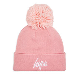 HYPE Čepice HYPE Bobble Script YVLR-714 Růžová