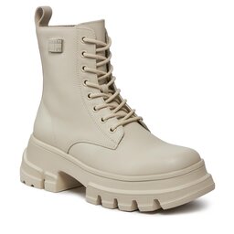 Tommy Jeans Planinarske cipele Tommy Jeans Tjw Chunky Leather Boot EN0EN02503 Bleached Stone AEV