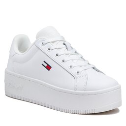 Tommy Jeans Sneakers Tommy Jeans Flatform Ess EN0EN02043 White YBR