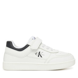 Calvin Klein Jeans Αθλητικά Calvin Klein Jeans Low Cut Lace-Up/ Velcro Sneaker V1X9-82077-1355 S Λευκό