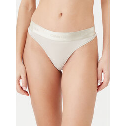 Calvin Klein Underwear Calvin Klein Underwear Стрінги 000QF7997E Бежевий