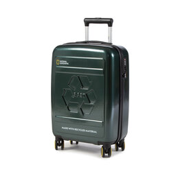 National Geographic Mazs ciets koferis National Geographic Small Trolley N205HA.49.17 Dk. Green
