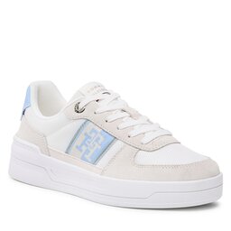 Tommy Hilfiger Laisvalaikio batai Tommy Hilfiger Basket Sneaker With Webbing FW0FW06950 Vessel Blue C1Z