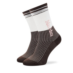 Max Mara Leisure Skarpety wysokie damskie Max Mara Leisure Gabarra 2426556018 Brązowy