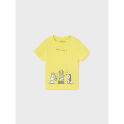 Mayoral Mayoral Camiseta 1017 Amarillo Regular Fit