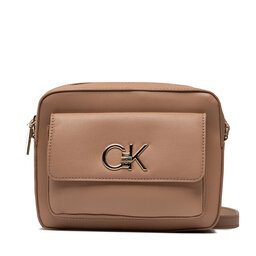 Calvin Klein Handtasche Calvin Klein Re-Lock Camera Bag With Flap K60K609114 GEZ
