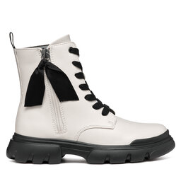 Geox Ботуши Geox J Junette Girl J36HVG 000BC C1M9B M Екрю