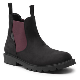 Geox Boots Geox J Shaylax B. A J16FAA 00045 C9340 D Black/Wine