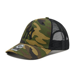 47 Brand Kepurė su snapeliu 47 Brand MLB New York Yankees B-CBRAN17GWP-CMJ Žalia