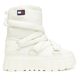 Tommy Jeans Čizme za snijeg Tommy Jeans Tjw Chunky Snow Boot Nylon EN0EN02842 Bijela