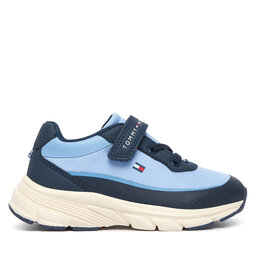 Tommy Hilfiger Sneakers Tommy Hilfiger Low Cut Lace-Up/Velcro Sneaker T1X9-35260-1844 M Blau