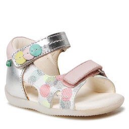 Kickers Sandaler Kickers Binsia-2 860597-10 Blanc Rose Pois Multic