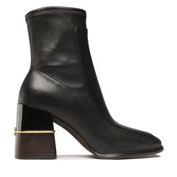 

Ботильйони Tory Burch Multi Logo Strech Boot 142203 Perfect Black 006, Чорний