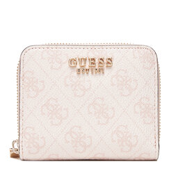 Guess Mały Portfel Damski Guess Katya Slg SWSG96 52137 Różowy