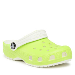 Crocs Şlapi Crocs Crocs Glow In The Dark Clog Kids 209158 Limeade 3UH