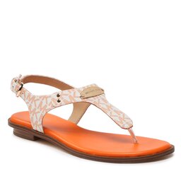 MICHAEL Michael Kors Sandaler MICHAEL Michael Kors Mk Plate Thong 40R5MKFA1B Apricot