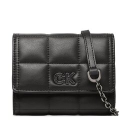 Calvin Klein Soma Calvin Klein Re-Lock Quilt Trifold Md W/Strap K60K610476 BAX