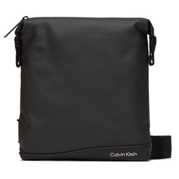Calvin Klein Crossover torbica Calvin Klein Rubberized Conv Flatpack K50K511254 Ck Black BEH