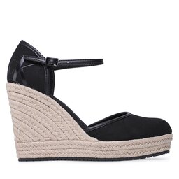 

Еспадрильї Calvin Klein Jeans Wedge Sandal Close Toe Ess YW0YW01194 Black BDS, Чорний