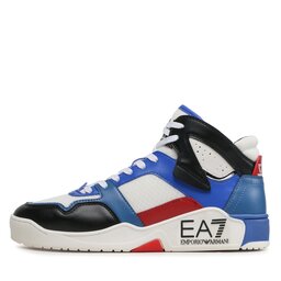 

Снікерcи EA7 Emporio Armani X8Z039 XK331 S494 Blk/Balt/R.Red/Wht, Кольоровий