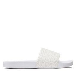 

Шльопанці Calvin Klein Pool Slide Pu Mono HW0HW01185 White Mono 0K4, Білий