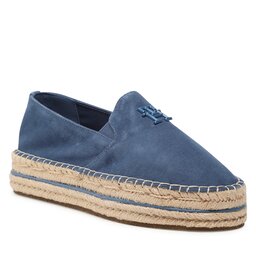 Tommy Hilfiger Espadrillos Tommy Hilfiger Th Suede Flatform Espadrille FW0FW07069 Blue Coast DBX