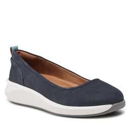 Clarks Lågskor Clarks Un Rio Vibe 261657874 Navy Nubuck