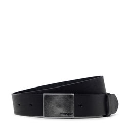 

Чоловічий ремінь Wrangler Plate Buckle Belt W0E3U1100 Black, Чорний