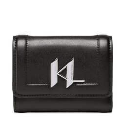 KARL LAGERFELD Малък дамски портфейл KARL LAGERFELD 225W3234 Black