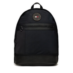 Tommy Hilfiger Hátizsák Tommy Hilfiger Blocked Dome AM0AM12692 Fekete