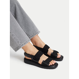 Calvin Klein Sandalen Calvin Klein Sq Molded Sandal Webb HW0HW02872 Schwarz