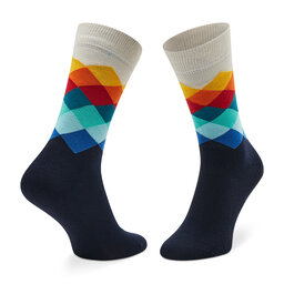 

Високі шкарпетки unisex Happy Socks FAD01-6450 Cиній