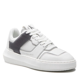 Calvin Klein Jeans Sneakers Calvin Klein Jeans Chunky Cupsole Laceup Low Tpu M YW0YW00812 White/Silver 0LC