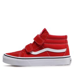 

Снікерcи Vans Sk8-Mid Reissu VN00018TH1N1 Formula One/True White, Червоний