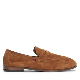

Туфлі Tommy Hilfiger Casual Light Flexible Sde Loafer FM0FM04988 Coconut Grove GVQ, Коричневий