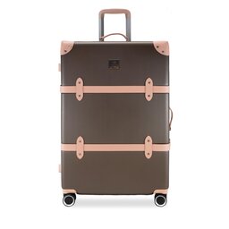 Semi Line Valigia grande Semi Line T5673-4 Marrone
