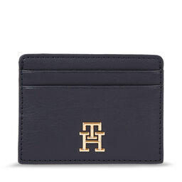Tommy Hilfiger Dámska peňaženka Tommy Hilfiger Iconic Tommy Cc Holder AW0AW15897 Space Blue DW6