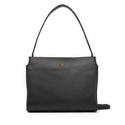 Tommy Hilfiger Rankinė Tommy Hilfiger Th Legacy Med Satchel AW0AW17173 Juoda