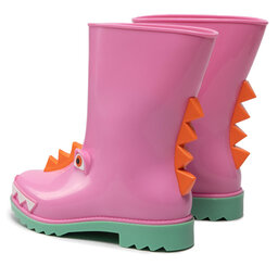 

Гумові чоботи Melissa Mini Melissa Rain Boot + Fabul 33677 Pink/Green/Orange AF029, Рожевий