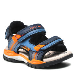 Geox Sandale Geox J Borealis B. A J250RA 01554 C4K2T S Dk Avio/Orange