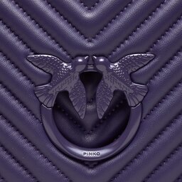 

Сумка Pinko Love Click Classic Al 23-24 PLTT 100063 A0VM Purple W84B, Фіолетовий