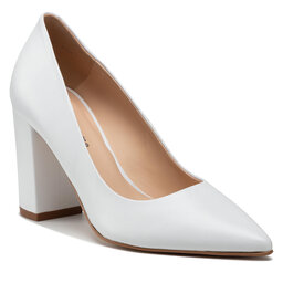 Solo Femme Halbschuhe Solo Femme 75403-8A-H52/000-04-00 Biały