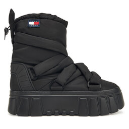 Tommy Jeans Sniego batai Tommy Jeans Tjw Chunky Snow Boot Nylon EN0EN02842 Juoda