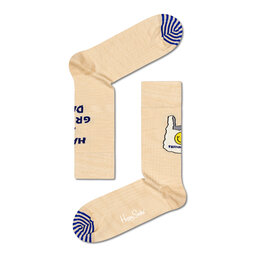 Happy Socks Ankelstrumpor unisex Happy Socks SOU01-1700 Beige