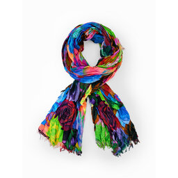 Desigual Eșarfă Desigual 23SAWA04 Tutti Fruti 9019