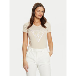 Guess Guess Футболка W5RI21 J1314 Бежевий Regular Fit